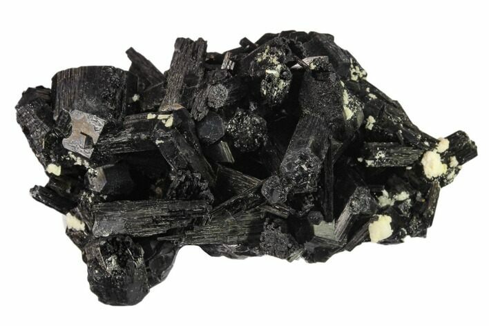 Black Tourmaline (Schorl) Crystals with Orthoclase - Namibia #132219